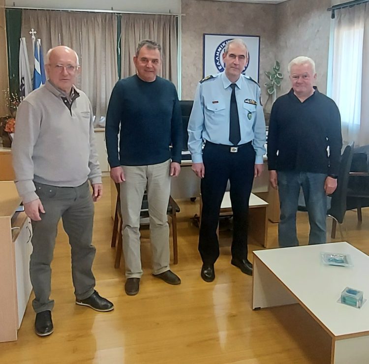 Εθιμοτυπική επίσκεψη στον γενικό Αστυνομικό διευθυντή Δ. Μακεδονίας