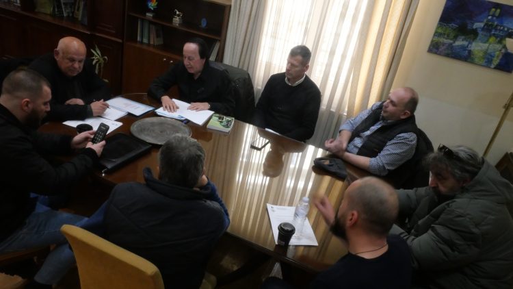 Συνάντηση εργασίας του Δημάρχου Γρεβενών με το Σωματείο Εστίασης Αναψυχής.