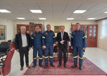 Συνάντηση του Περιφερειάρχη Γιώργου Αμανατίδη με τον Πρόεδρο του ΕΚΑΒ,  τους Αντιπροέδρους και τον Διευθυντή Δυτικής Μακεδονίας και Ηπείρου