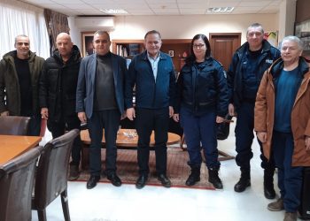 Συνάντηση του Αντιπεριφερειάρχη Γρεβενών με τον Διοικητή Σχολής Αστυφυλάκων
