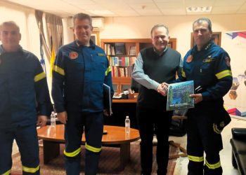 ΣΥΝΑΝΤΗΣΗ ΑΝΤΙΠΕΡΙΦΕΡΕΙΑΡΧΗ ΜΕ ΤΟΝ ΓΕΝΙΚΟ ΕΠΙΘΕΩΡΗΤΗ ΤΟΥ ΠΥΡΟΣΒΕΣΤΙΚΟΥ ΣΩΜΑΤΟΣ ΒΟΡΕΙΟΥ ΕΛΛΑΔΟΣ