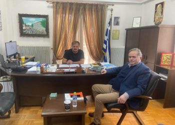 ΣΥΝΑΝΤΗΣΗ ΔΗΜΑΡΧΟΥ ΔΕΣΚΑΤΗΣ ΜΕ ΑΝΤΙΠΕΡΙΦΕΡΕΙΑΡΧΗ ΓΡΕΒΕΝΩΝ