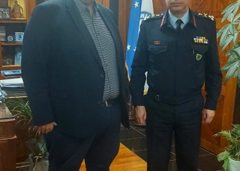 ΣΥΝΑΝΤΗΣΗ ΤΟΥ ΒΟΥΛΕΥΤΗ ΓΡΕΒΕΝΩΝ ΙΩΑΝΝΗ ΓΙΑΤΣΙΟΥ ΜΕ ΤΟΝ ΝΕΟ ΑΡΧΗΓΟ ΤΗΣ ΕΛΛΗΝΙΚΗΣ ΑΣΤΥΝΟΜΙΑΣ