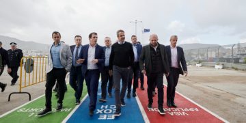 Eπίσκεψη του Πρωθυπουργού Κυριάκου Μητσοτάκη στον Δήμο Δυτικής Λέσβου