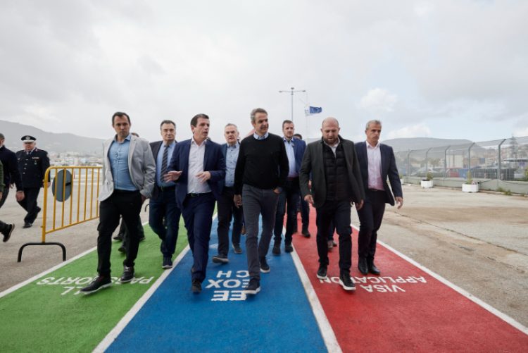 Eπίσκεψη του Πρωθυπουργού Κυριάκου Μητσοτάκη στον Δήμο Δυτικής Λέσβου