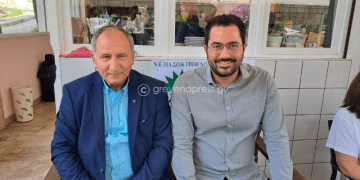 Επίσκεψη Υποψήφιου Ευρωβουλευτή ΠΑΣΟΚ-ΚΙΝΑΛ Ανδρέα Σπυρόπουλου στα Γρεβενά.