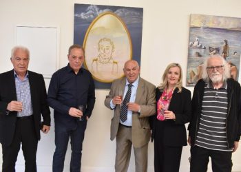 Grevenapress:Εγκαίνια Έκθεσης Ζωγραφικής “ΣΥΝ-ΕΚΘΕΣΗ Ζωγραφικής «2×4=8»” των Αριστοτέλη Βαρσάμη και Στέλιου Ψευτογκά.