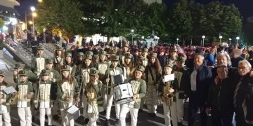 Ξεχωριστή η Εμφάνιση του Συλλόγου Φίλων Φιλαρμονικής Γρεβενών “Ορφεύς” στη Λιτανεία της Ιερής Εικόνας Παναγίας Ζιδανίου στη πόλη της Κοζάνης.