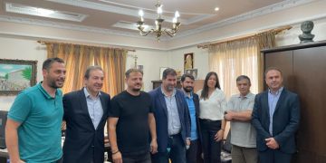 Επίσκεψη του Υφυπουργού Δικαιοσύνης Ιωάννη Μπούγα στη Δεσκάτη.