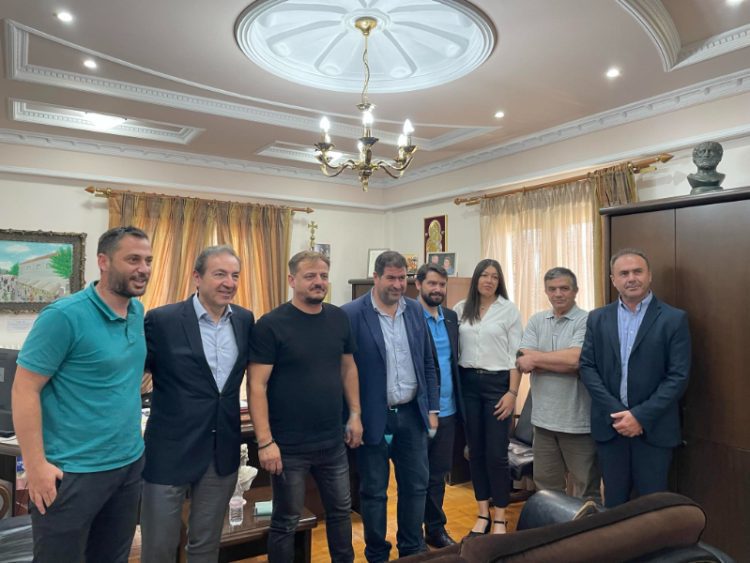 Επίσκεψη του Υφυπουργού Δικαιοσύνης Ιωάννη Μπούγα στη Δεσκάτη.