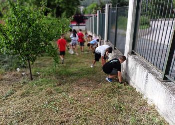 Το περιβόλι του 7ου Δημοτικού Σχολείου
