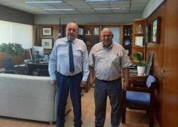 Συνάντηση Δημάρχου Γρεβενών με τον Πρύτανη του Αριστοτέλειου Πανεπιστημίου Θεσσαλονίκης, Καθηγητή κ. Χαράλαμπο Φείδα.