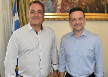 Συνάντηση Κοκκαλιάρη-Δούκα στο Δημαρχείο Κοζάνης