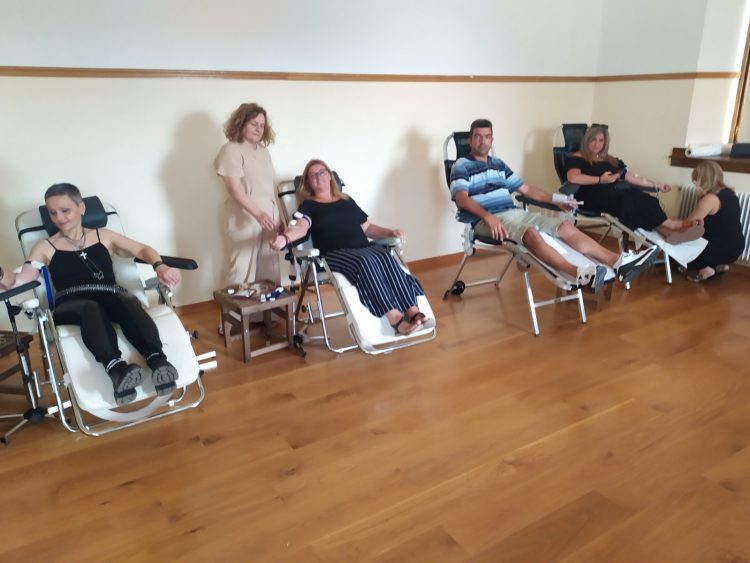 Αιμοδοσία του Συλλόγου Εθελοντών Αιμοδοτών Σιάτιστας