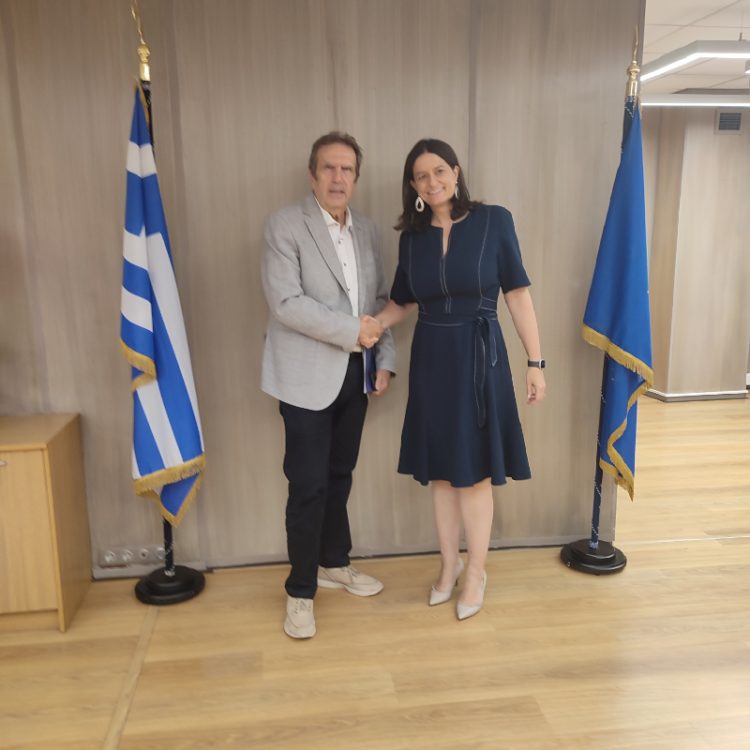 Συνάντηση της ΕΣΕΕ με την Υπουργό Εργασίας και Κοινωνικής Ασφάλισης Νίκη Κεραμέως