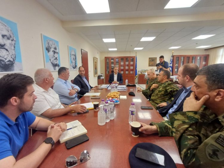 Επίσκεψη ΥΦΕΘΑ Γιάννη Κεφαλογιάννη στην Περιφέρεια Δυτικής Μακεδονίας