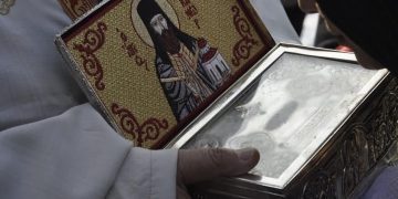 ΤΟ ΙΕΡΟ ΛΕΙΨΑΝΟ ΤΟΥ ΑΓΙΟΥ ΝΙΚΑΝΟΡΟΣ ΣΤΗ ΔΕΣΚΑΤΗ
