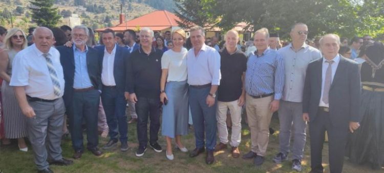 Στις θρησκευτικές και παραδοσιακές εκδηλώσεις εορτασμού της Μεγάλης Παναγίας στη Σαμαρίνα, ο Δήμαρχος Γρεβενών, Κυριάκος Ταταρίδης