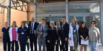 Επίσκεψη του Υφυπουργού Υγείας Μάριου Θεμιστοκλέους στο Γενικό Νοσοκομείο Γρεβενών.