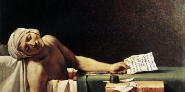 Jacques- Louis David : Ο θάνατος του Μαρά (1793)
