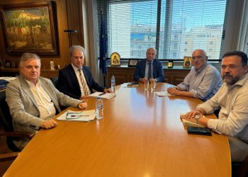 Περιφέρεια Δυτικής Μακεδονίας: Συνάντηση του Περιφερειάρχη Γιώργου Αμανατίδη με τον Υπουργό Αγροτικής Ανάπτυξης & Τροφίμων