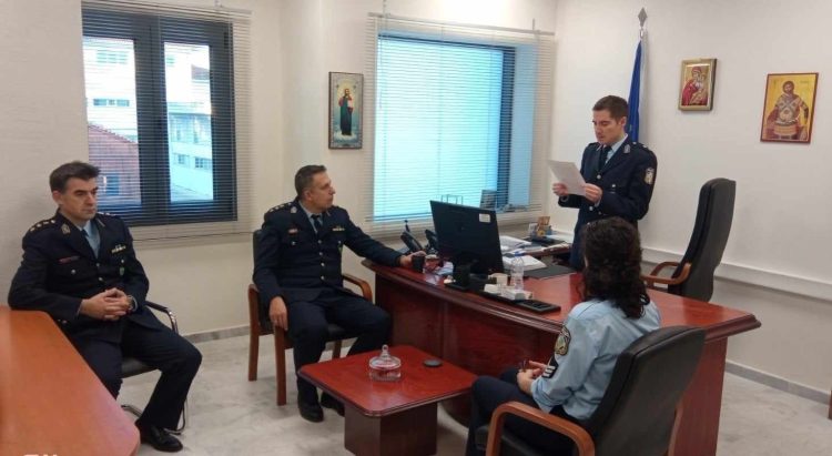 Εκφώνηση Πανηγυρικού λόγου στο πλαίσιο εορτασμού της Εθνικής Επετείου «28ης Οκτωβρίου 1940» στις έδρες των Διευθύνσεων Αστυνομίας της Γενικής Περιφερειακής Αστυνομικής Διεύθυνσης Δυτικής Μακεδονίας