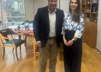 Συνάντηση του Βουλευτή Γρεβενών με την Υφυπουργό Εσωτερικών κ. Χαραλαμπογιάννη