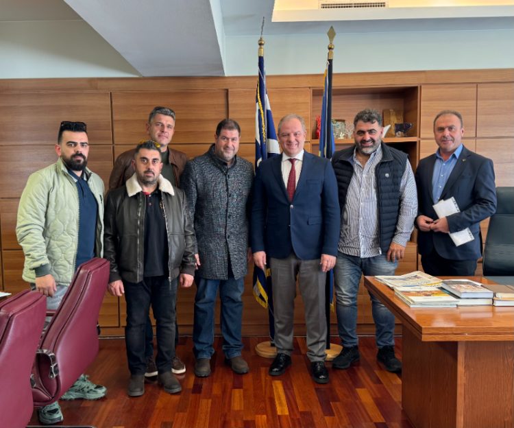 Συνάντηση του Βουλευτή Γρεβενών με τον Υφυπουργό Αγροτικής Ανάπτυξης & Τροφίμων για τα ζητήματα των αγροτών και κτηνοτρόφων