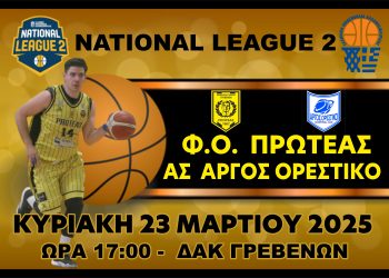 Φ.Ο. Πρωτέας Γρεβενών: Πρωτάθλημα Natiolan League 2 (4ος ΟΜΙΛΟΣ)