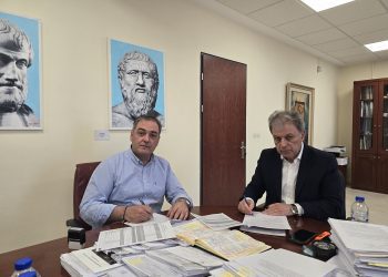 Υπογραφή Προγραμματικής Σύμβασης μεταξύ της Περιφέρειας Δυτικής Μακεδονίας και του Δήμου Κοζάνης για τη Διαμόρφωση Πάρκου Αγίας Παρασκευής