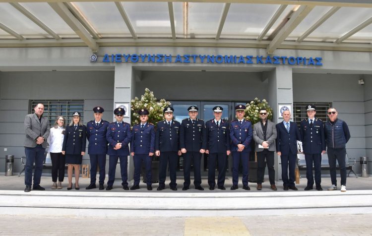 Συνάντηση υπηρεσιακών παραγόντων της Αλβανικής Αστυνομίας με το Γενικό Περιφερειακό Αστυνομικό Διευθυντή Δυτικής Μακεδονίας