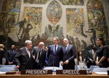 Συνάντηση του Πρωθυπουργού Κυριάκου Μητσοτάκη με τον Γενικό Γραμματέα του ΟΗΕ António Guterres