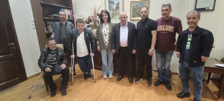 Συνάντηση Δημάρχου Γρεβενών με το ΔΣ της Περιφερειακής Ομοσπονδίας Ατόμων με Αναπηρία Δυτικής Μακεδονίας