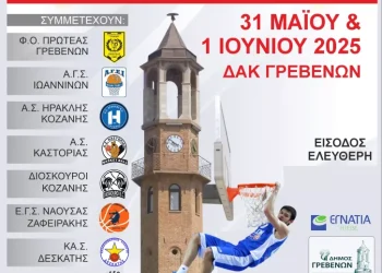 7ο Τουρνουά Καλαθοσφαίρισης Ακαδημιών “Ντάσιος Παναγιώτης” του Φ.Ο. Πρωτέας Γρεβενών.