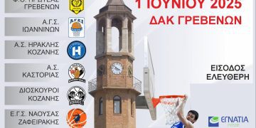 Φ.Ο. ΠΡΩΤΕΑΣ ΓΡΕΒΕΝΩ – 7o ΤΟΥΡΝΟΥΑ ΚΑΛΑΘΟΣΦΑΙΡΙΣΗΣ ΑΚΑΔΗΜΙΩΝ