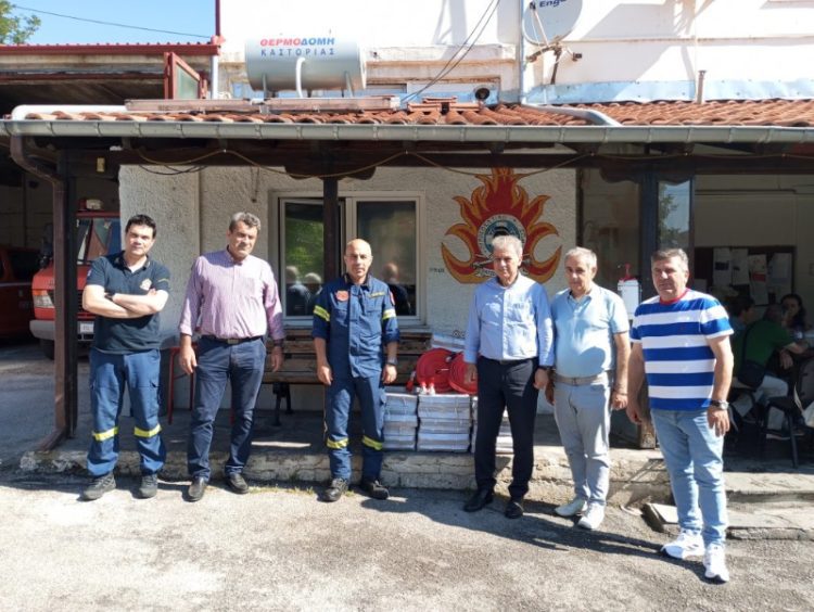 Παράδοση Τεχνικού Εξοπλισμού Αντιμετώπισης Εκτάκτων Αναγκών στην Πυροσβεστική Υπηρεσία Καστοριάς