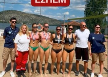 Πρωταθλήτριες για 3η συνεχόμενη χρονιά οι αδερφές Αντωνοπούλου – Αήττητες και στα Final στα Πρωταθλήματα Κ17 & Κ19 BEACH VOLLEY JUNIORS REGIONAL 2025 της ΕΣΠΕΜ.