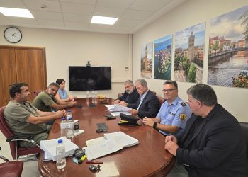 Υπογραφή Προγραμματικής Σύμβασης  για εγκατάσταση εξομοιωτή πυρκαγιάς στη Σχολή Πυροσβεστών Πτολεμαΐδας