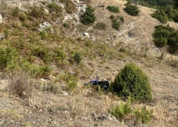 Γρεβενά : Τροχαίο με μοτοσικλέτα στην επαρχιακή οδό Καλλονής – Δοτσικού