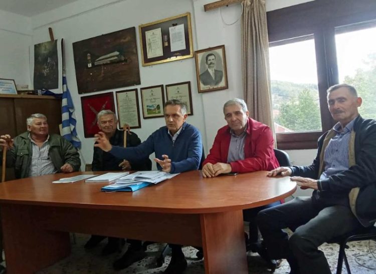 Συνάντηση με μετακινούμενους κτηνοτρόφους στη Σαμαρίνα