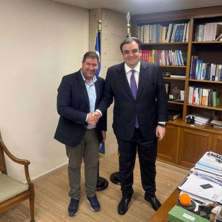 Συνάντηση του Βουλευτή Π.Ε. Γρεβενών με τον Υπουργό Εθνικής Οικονομίας και Οικονομικών κ. Κυριάκο Πιερρακάκη
