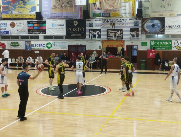 ΠΡΩΤΑΘΛΗΜΑ NATIONAL LEAGUE 2 (4ος ΟΜΙΛΟΣ) ΜΕΓΑΣ ΑΛΕΞΑΝΔΡΟΣ ΓΙΑΝΝΙΤΣΩΝ-Φ.Ο. ΠΡΩΤΕΑΣ ΓΡΕΒΕΝΩΝ 64-103