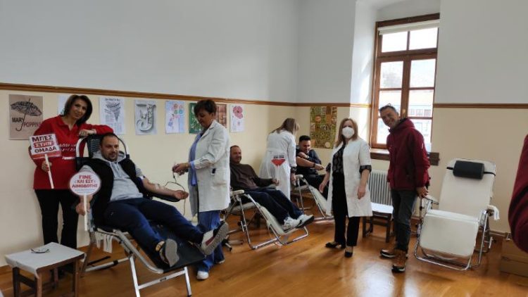 Αιμοδοτικός σύλλογος Σιάτιστας: Με μεγάλη συμμετοχή πραγματοποιήθηκε η Εθελοντική Αιμοδοσία