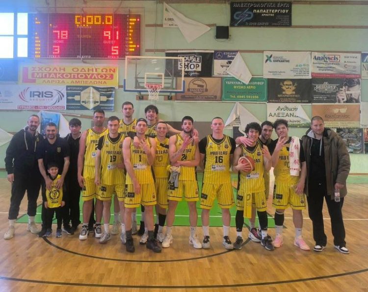 Γ.Σ. ΑΜΠΕΛΩΝΑ 1986 – Φ.Ο. ΠΡΩΤΕΑΣ ΓΡΕΒΕΝΩΝ 78-91