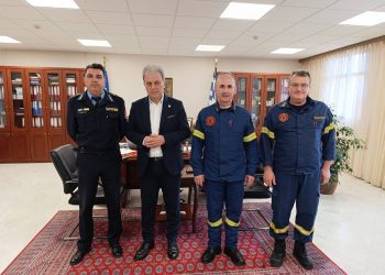 Επίσκεψη του νέου Συντονιστή Επιχειρήσεων Ηπείρου, Δυτικής Μακεδονίας και Νήσων στον Περιφερειάρχη Δυτικής Μακεδονίας