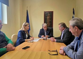 Συνάντηση Περιφερειάρχη Δυτικής Μακεδονίας και Διοικήτριας Νοσοκομείου Γρεβενών.