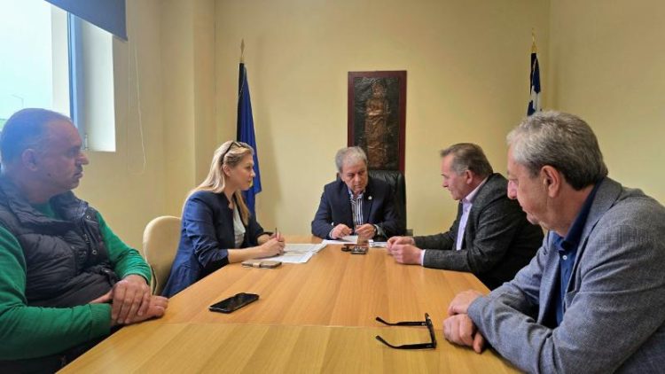 Συνάντηση Περιφερειάρχη Δυτικής Μακεδονίας και Διοικήτριας Νοσοκομείου Γρεβενών.