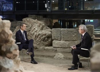 Συνέντευξη του Πρωθυπουργού Κυριάκου Μητσοτάκη στον δημοσιογράφο Νίκο Χατζηνικολάου, στο πλαίσιο του συνεδρίου «Δημογραφικό 2026»