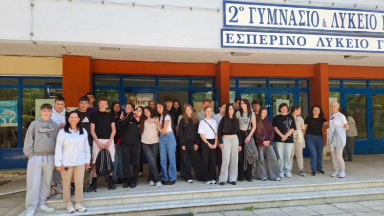 Υποδοχή μαθητών και εκπαιδευτικών από την Πολωνία και τη Σλοβακία από το 2ο Γυμνάσιο Γρεβενών.
