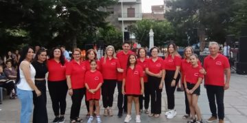 Το χορευτικό του Πολιτιστικού Συλλόγου Αμυγδαλιών στην εκδήλωση του Επιμελητηρίου Γρεβενών